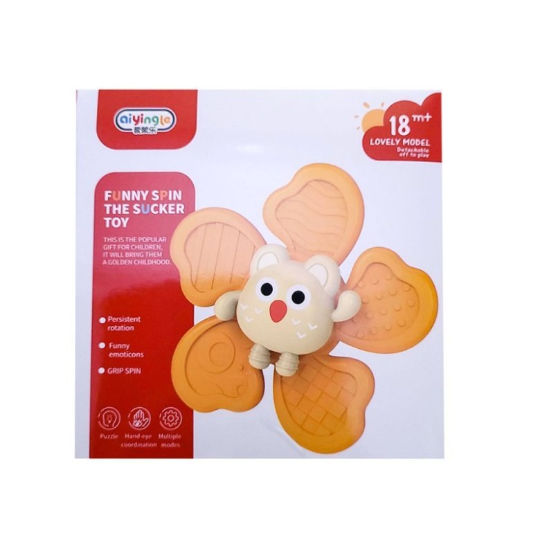 Zabawka kwiatek spinner EUROBABY ZABAWKI