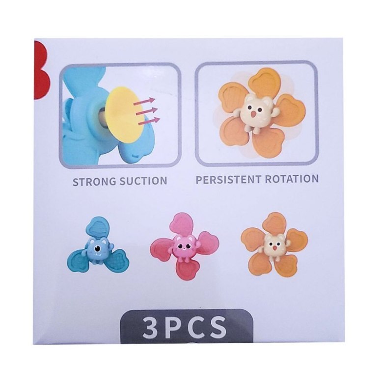 Zabawka kwiatek spinner EUROBABY ZABAWKI - obrazek 2