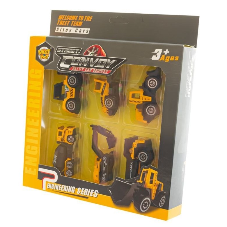 Zestaw samochodzików EUROBABY ZABAWKI